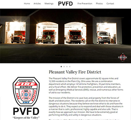 pleasant valley fire dept plain city ohio